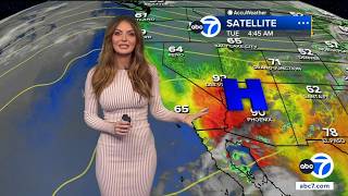 Slight relief extreme heat moves into parts of Southern California