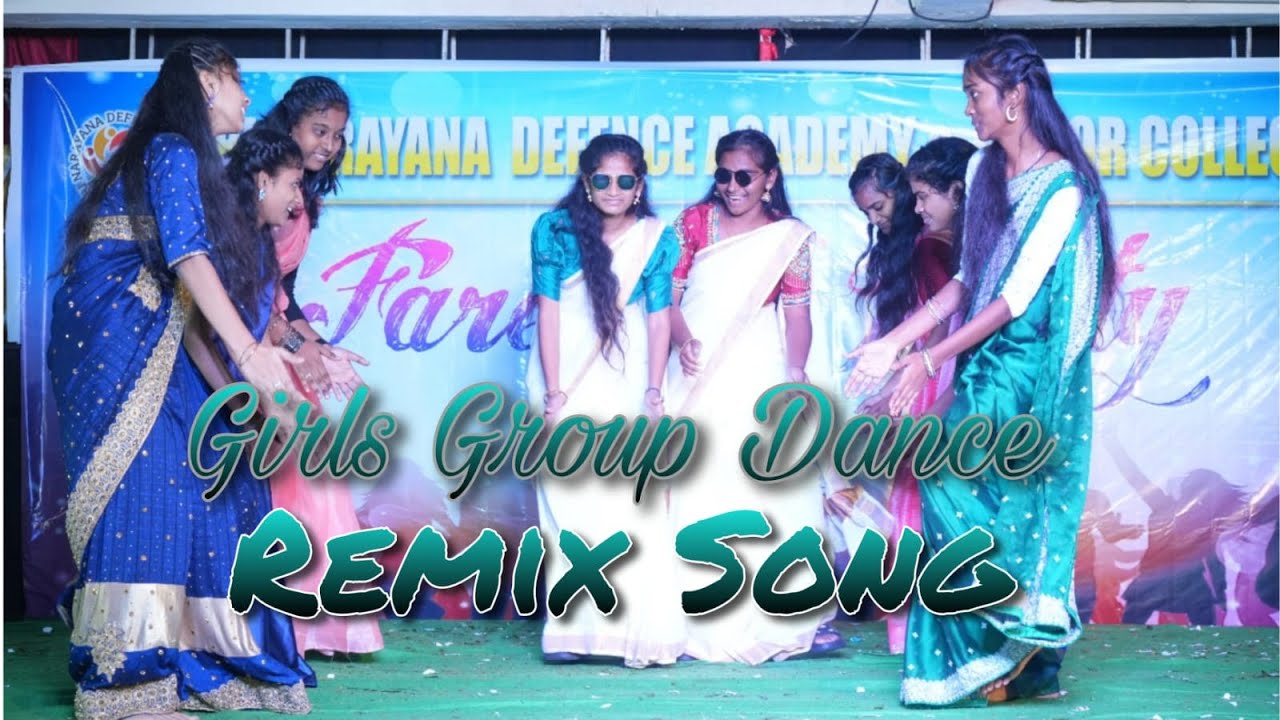 Girls Dance Performance // Farewell Party Celebrations // SNDA - YouTube