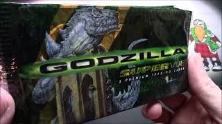【レア/未開封】1998年 ゴジラ ザ・ムービー プレミアムトレーディングカード 1998 Godzilla Trading Cards! - YouTube