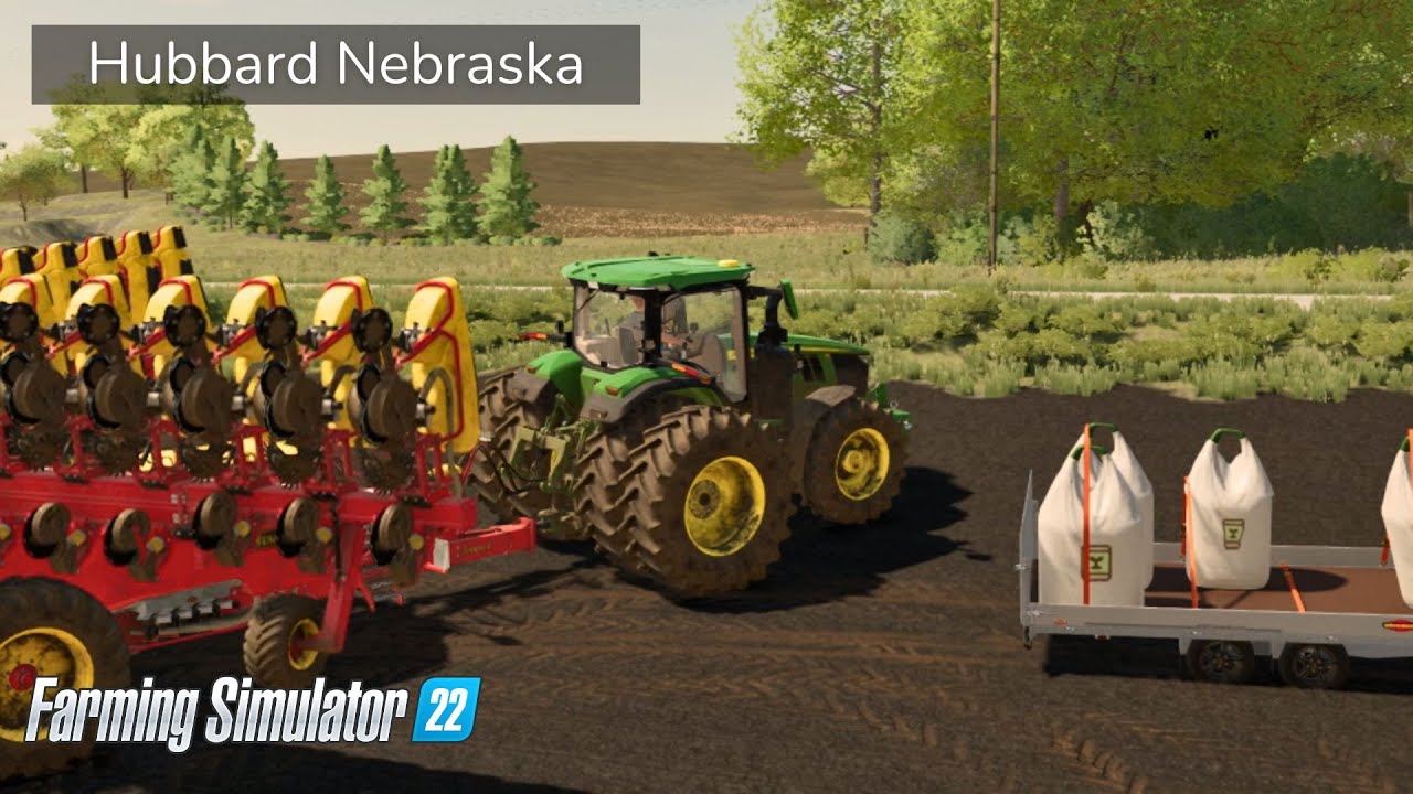 Noob starts a farm in the US | How big can our farm be | Hubbard ...