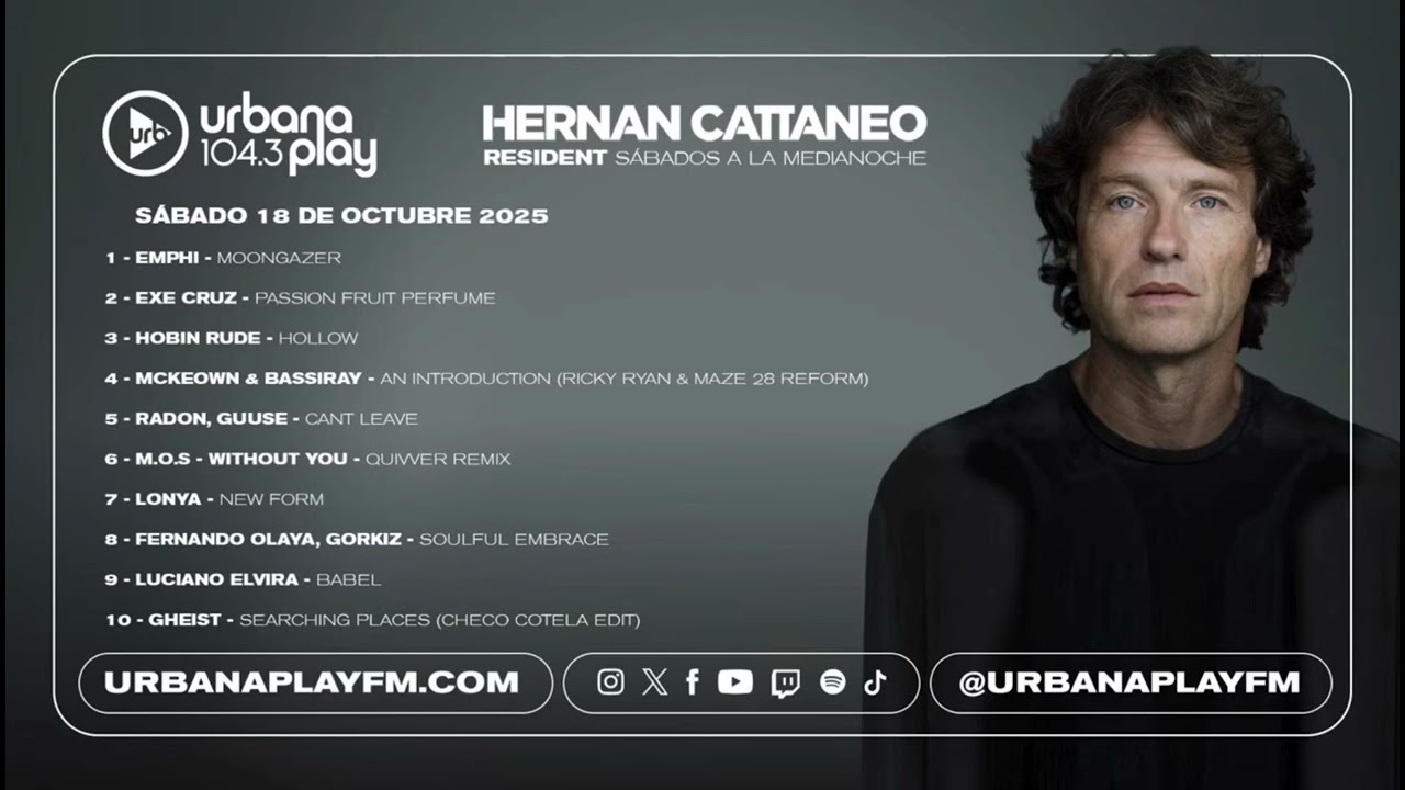 Fernando Olaya, Gorkiz - Soulful Embrace / Cut Hernan Cattaneo 754, 18/10-2025