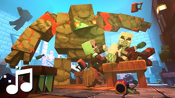 ♪ NCS Music [What Pillagers Do?] Minecraft Animation Music Video NikNikamTV