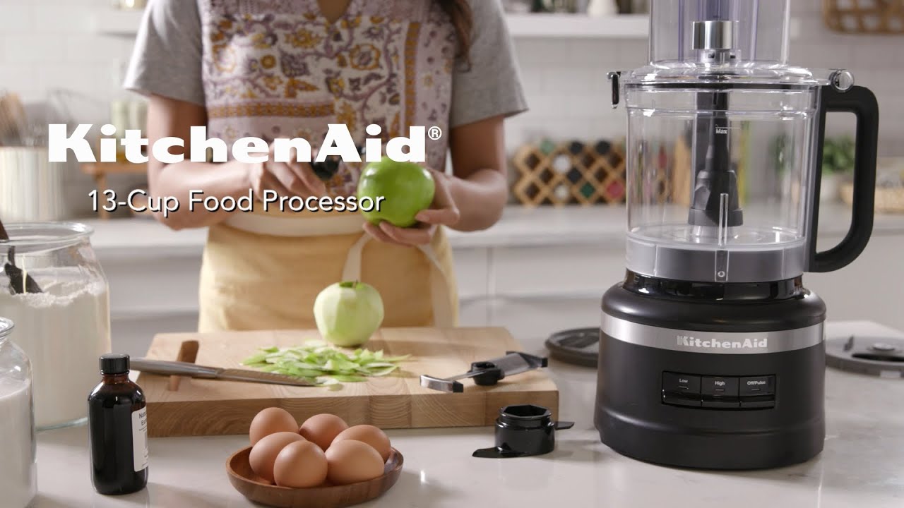 KitchenAid® 13-Cup Food Processor with Dicing Kit: Getting Started