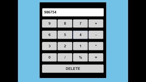 How to make calculator using html and css