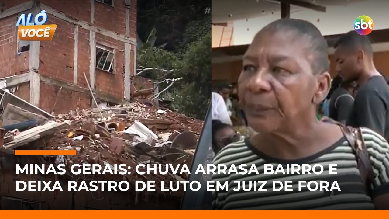 “Deus que dá força”: mulher procura por 14 familiares desaparecidos em tragédia em MG | #AloVoce