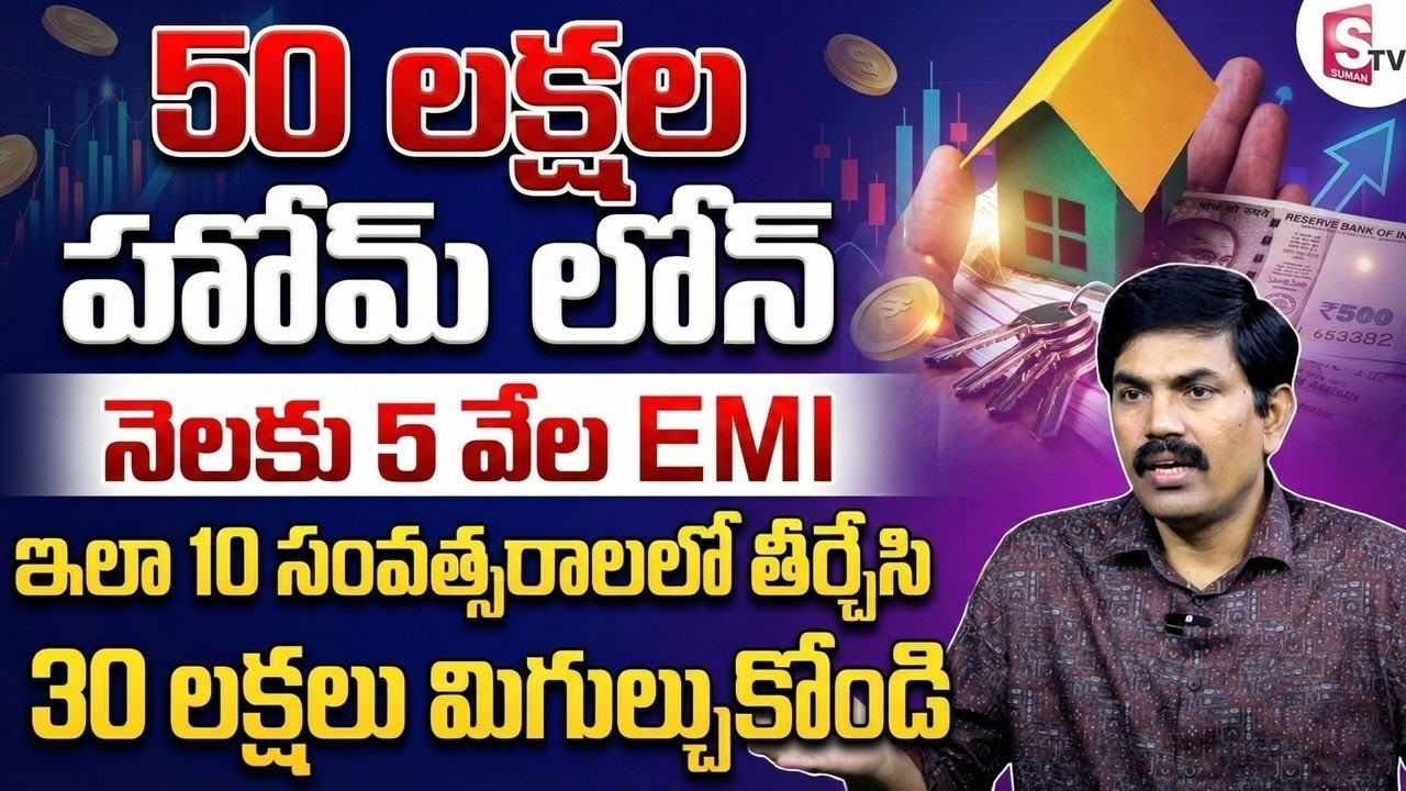 Sundara Rami Reddy about Home Loans | How To Clear Home Loan Faster -Home Loan Details 2026 |SumanTV