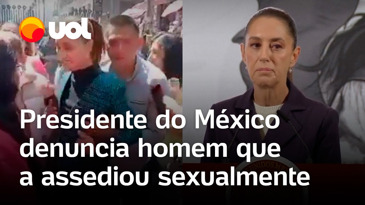 Presidente do México Claudia Sheinbaum denuncia agressor após sofrer assédio sexual na rua TV Online Presidente do México Claudia Sheinbaum denuncia agressor após sofrer assédio sexual na rua