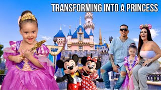 Angelique Becomes a Disney Princess at Disneyland's Bibbidi Bobbidi Boutique!