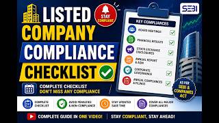 Full SEBI LODR Regulations Explained | Important Compliance Checklist for Listed Entities News