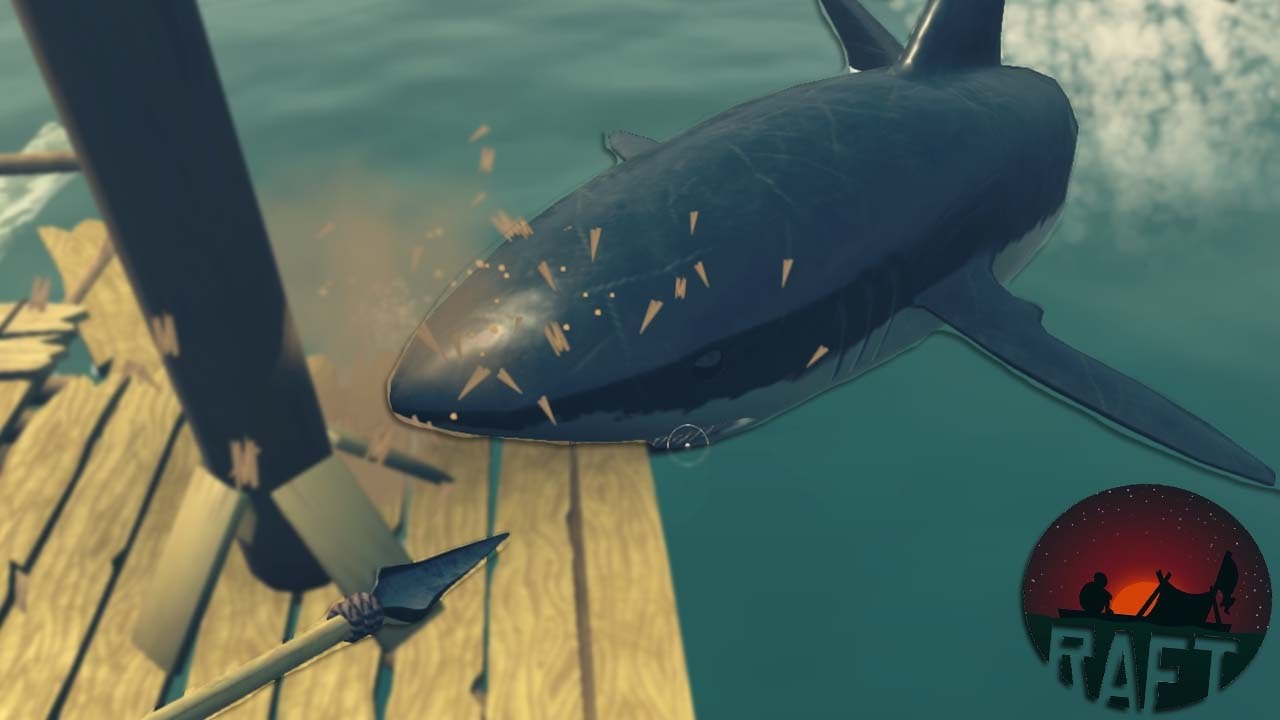 RAFT : ON COMBAT LE REQUIN ! - YouTube