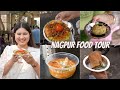 Best nagpur food tour part 1  tarri poha saoji chicken chole bhature patodi  more
