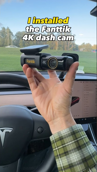 PERFECT FRONT CAMERA! Fanttik C8 Apex Dash cam 4K REVIEW 