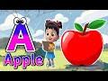 Phonics Song 2 with TWO Words in 3D - A For Airplane - ABC Alphabet Songs with Sounds for Children