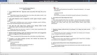 Pertemuan Online 10 - SharedPreferences dan SQLite - Lecture Note #MobileAndroid2019