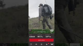 Navigating with the iHunter app