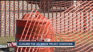 Weekend interstate construction may slow you down