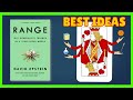 The POWER Of Being A Jack Of All Trades RANGE SUMMARY By DAVID EPSTEIN 