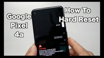 Google Pixel 4a How to Hard Reset Removing PIN, Password, Fingerprint pattern
