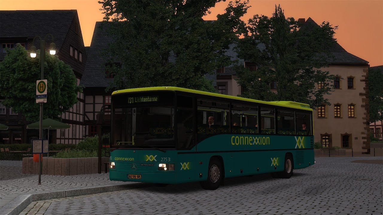 OMSI 2 | Mercedes-Benz Integro | Connexxion 2753 | Thüringer Wald | 731 | Lichtentanne