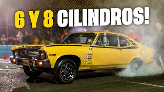 The IMPRESSIVE SOUND of the 6 and 8 Cylinders - Expo and 1/8 Mile at Gálvez!