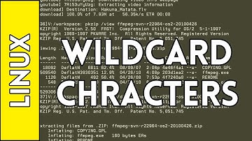 Wildcard Characters - Introduction to Linux for Absolute Beginners (2016)