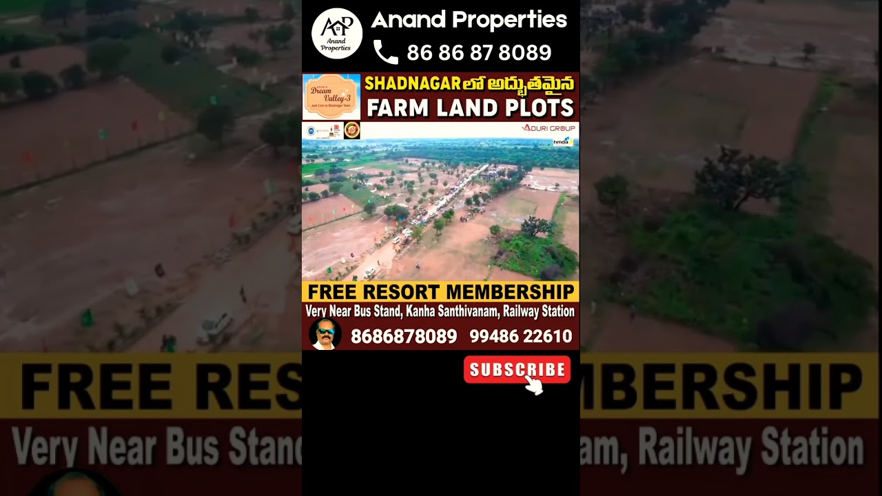 Plots for sale in shadnagar.