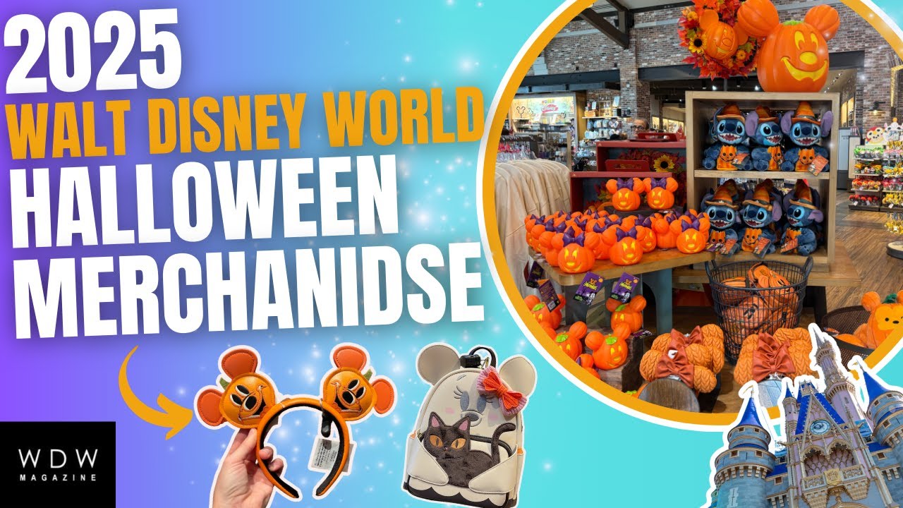 2025 Walt Disney World Halloween Merchandise