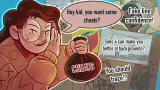 How to cheat at art like a pro! - 11 Tips and tricks to make your life easier