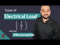 Types of Electrical Load | Resistive, Inductive & Capacitive Load | Explained