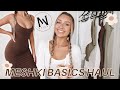 MESHKI BASICS TRY ON HAUL | MUST HAVE STAPLES | ELIZA JANE