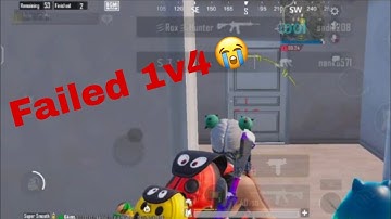 Failed 1v4 Clutch Bgmi 🥺💔#1v4clutch #bgmishorts #vuralvideo #bgmimontagevideo 