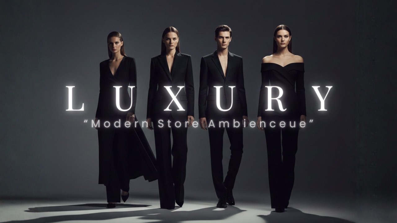 Fashion Editorial Mood | Luxury Boutique Music for Stores