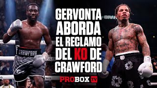 Gervonta Davis Dice Que Solo Estaba Bromeando Acerca Del Ko A Terence Crawford
