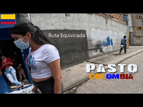 4K Walk REAL streets of Pasto, Colombia | Wrong Route | Ruta Equivocada