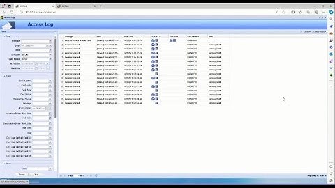 AS-Web - Running & Saving Access Control Reports
