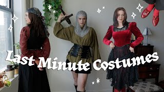 Halloween Costumes Using ONLY My Wardrobe 🎃🦇