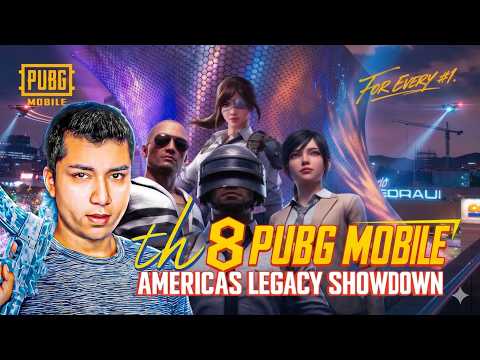 🔴 Pubg Mobile: Americas Legacy Showdown | Massive Uc Giveaway!