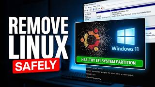 How to Remove Linux from Dual Boot | Delete GRUB & Restore Windows Bootloader