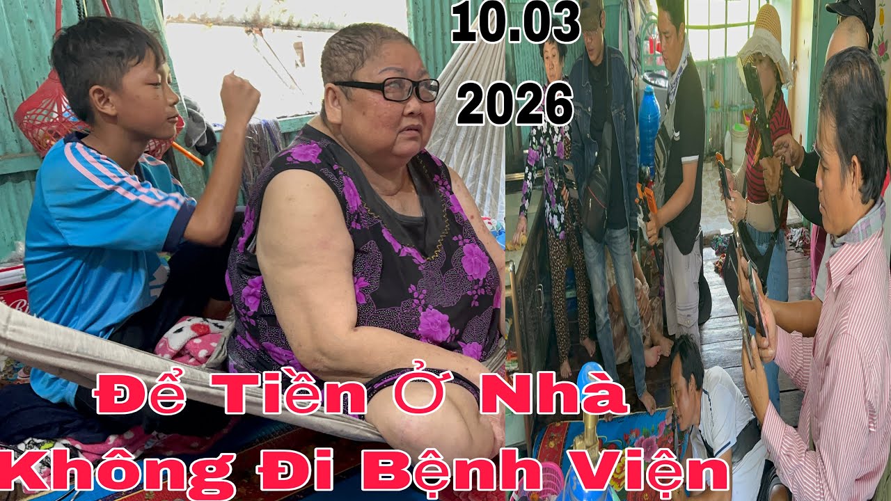 Căng! Chị Thúy Không Chịu Đi Trị Bệnh Để Tiền Ở Nhà #thinhhanh #yeucuocsong #giadinh #mientay 