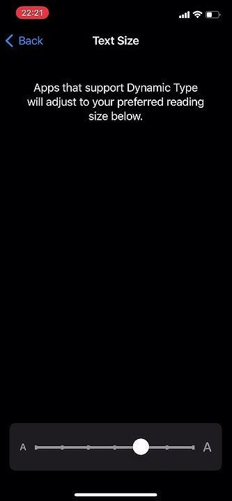 how-to-change-font-size-iphone-ios-youtube