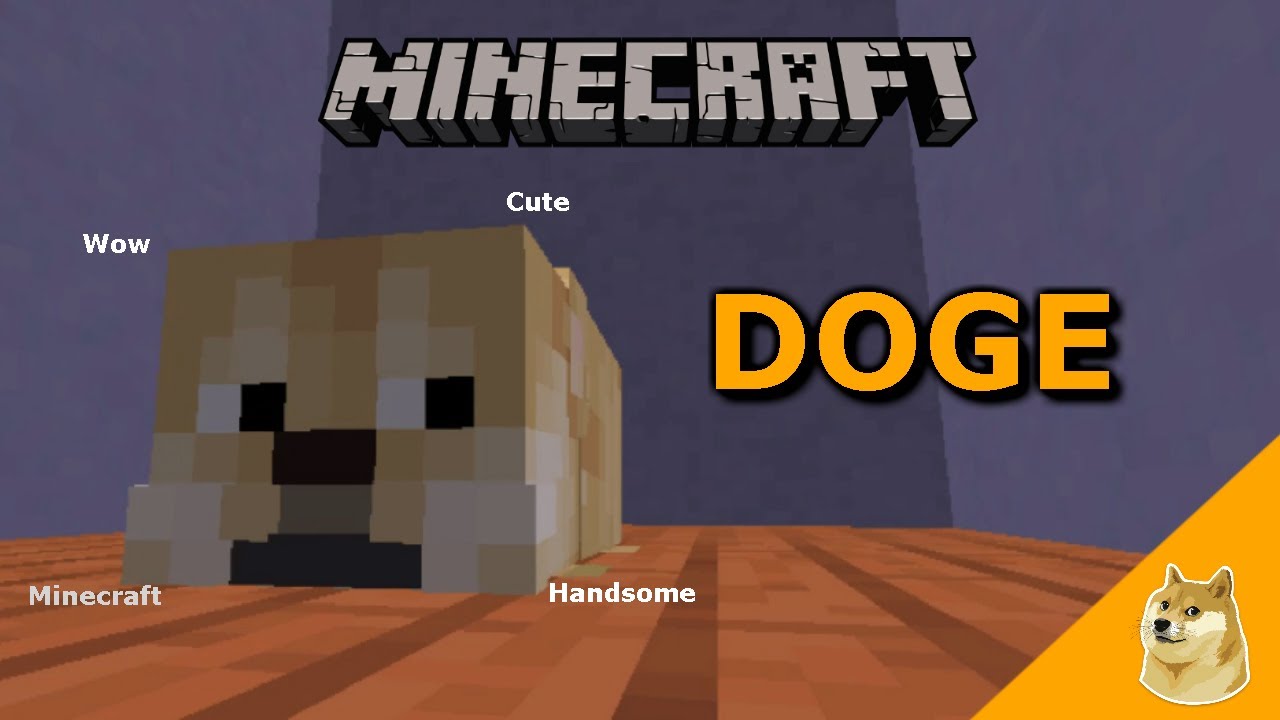 Minecraft How To Make A Doge Youtube