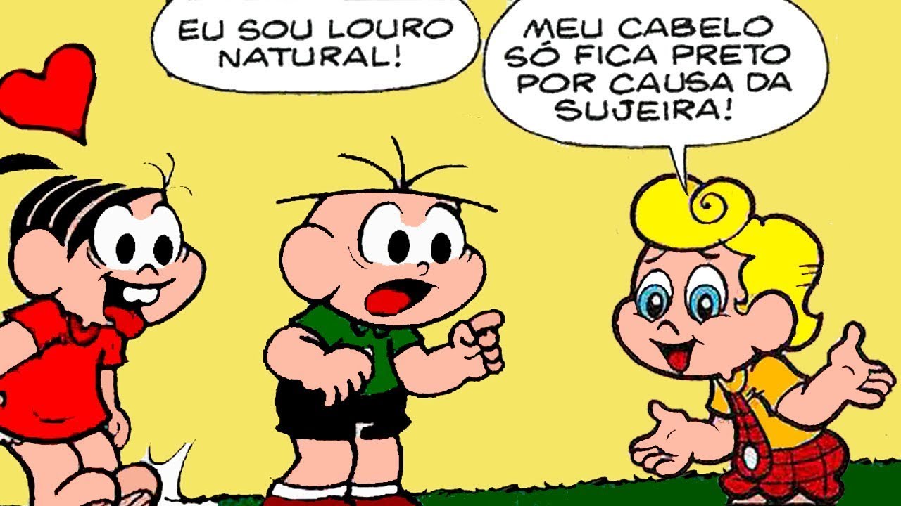 CASCÃO É UM LOIRO BONITÃO! - GIBI DA TURMA DA MÔNICA