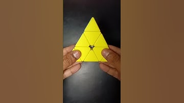 #SHORTS PYRAMINX CUBE SOLVE