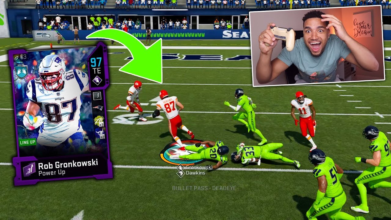 ROB GRONKOWSKI CANT BE STOPPED!! MADDEN 20 - YouTube