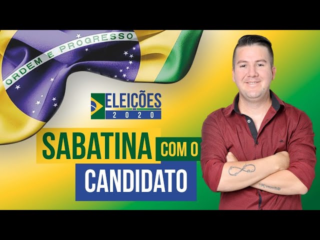#Eleições2020 Assista a sabatina com o candidato a vice-prefeito de Mafra, professor Ronaldo.
