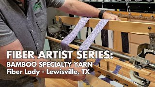 Unveiling BAMBOO FIBER Magic: The Fiber Lady's Specialty Yarn Craft