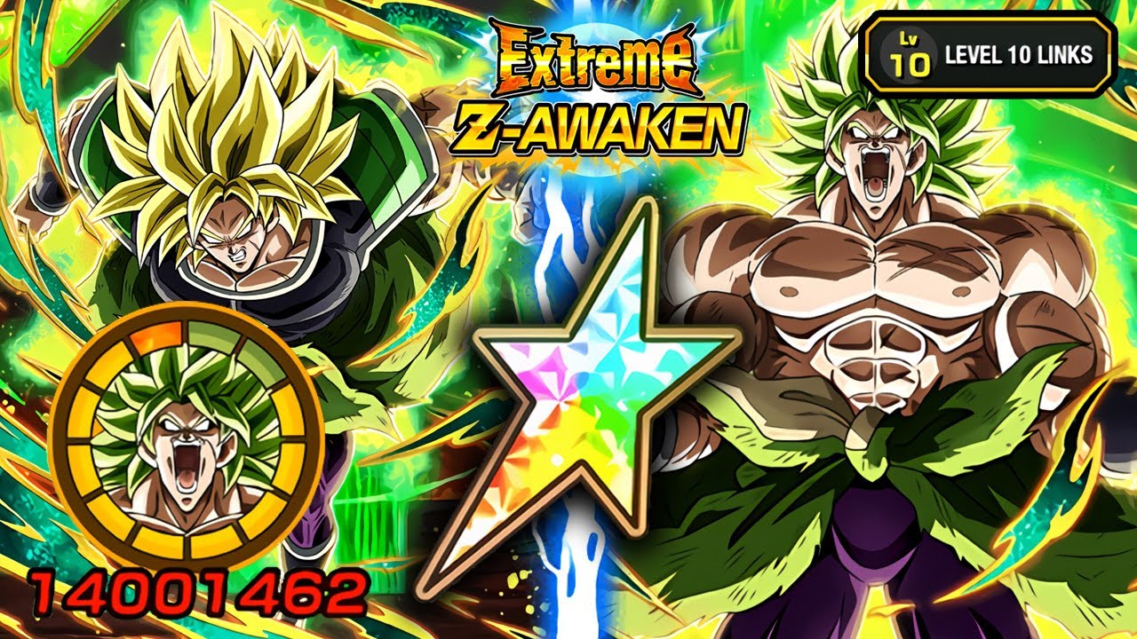 100% EZA PHY TRANSFORMING DBS BROLY LEVEL 10 LINKS SHOWCASE! Dragon