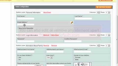 Registration Fields Manager for Magento