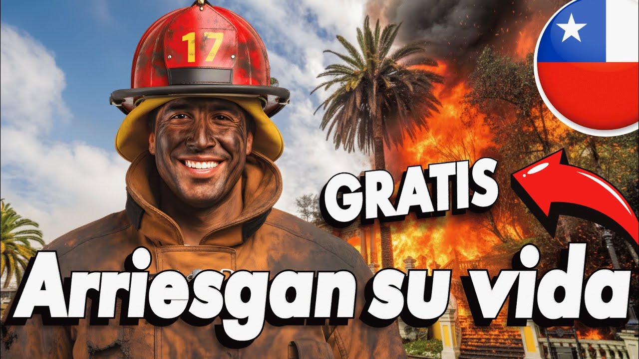 Bomberos en chile 🇨🇱 los héroes que trabajan Gratis Un Día Siendo Bombero en chile 🇨🇱