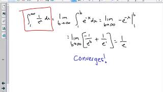 Integral Comparison Tests 8.3 Day 3
